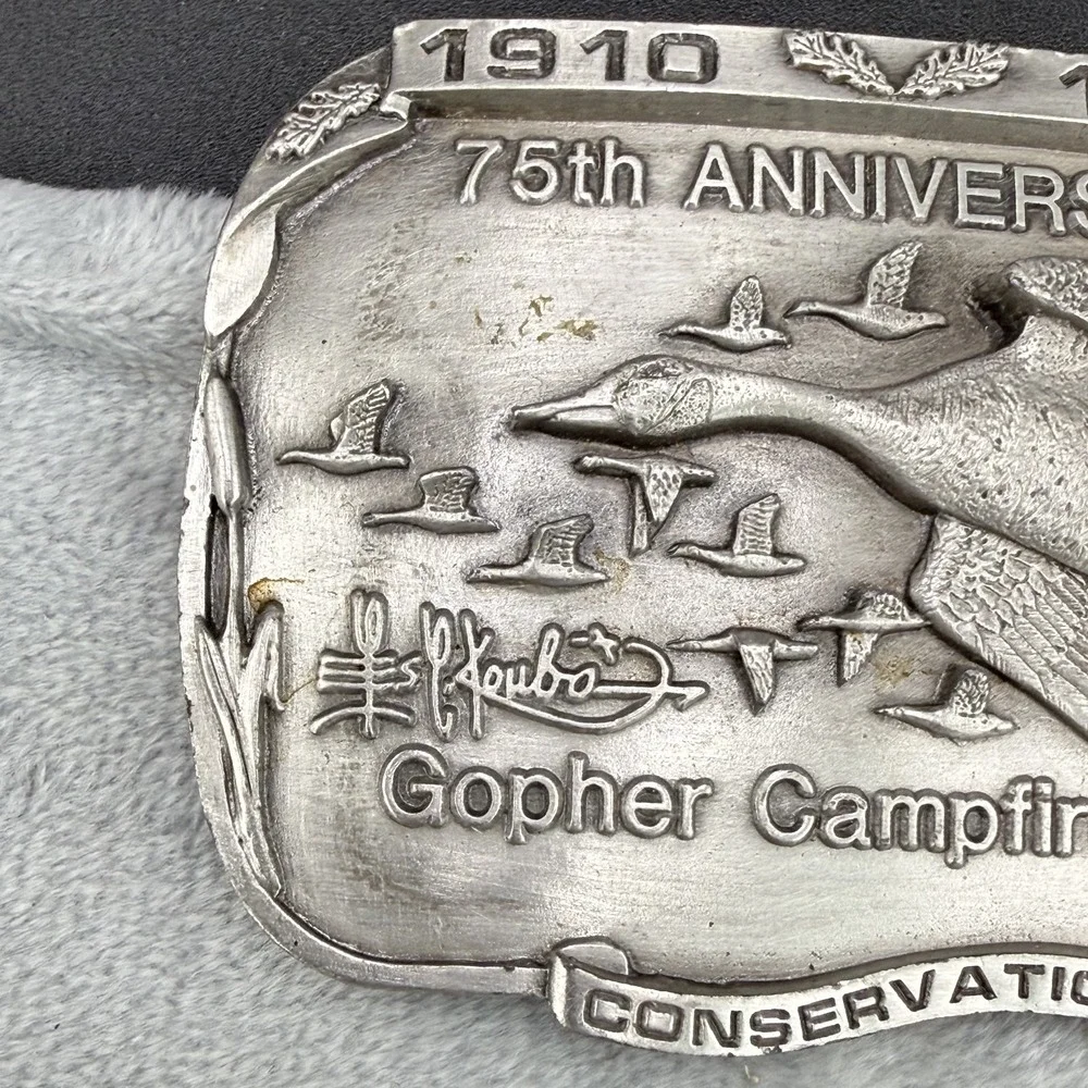 Limited Edition IOWA  Co.Gopher Campfire Club Geese Conservation‎